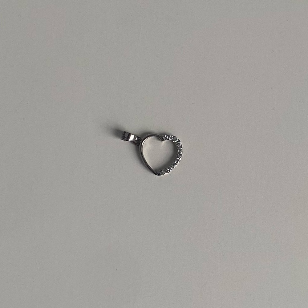 Heart Pendant .925 with Swarovski Crystals